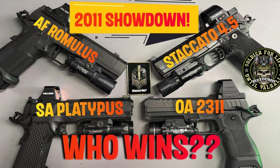 Staccato 4 5 vs Platypus vs OA 2311 vs AF Romulus