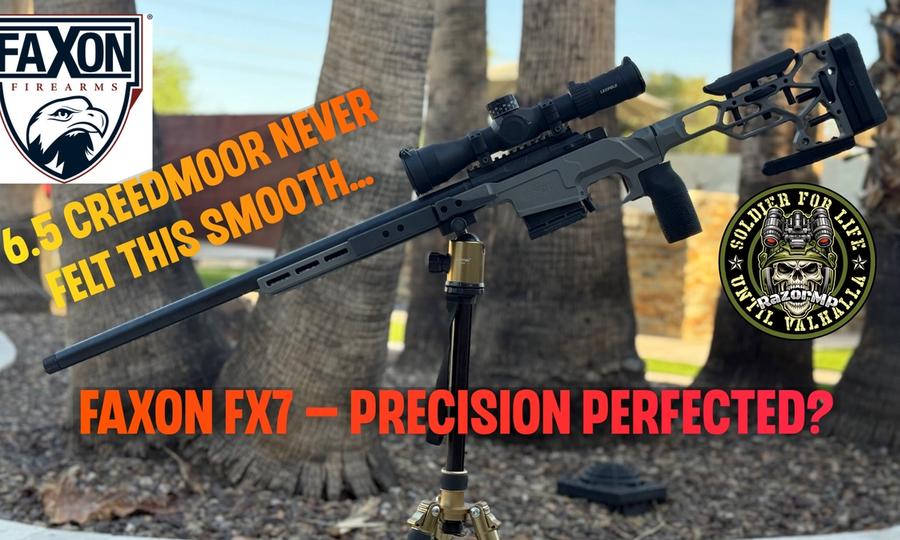 Faxom Firearms FX7- Precision 6.5 Creedmor Rifle