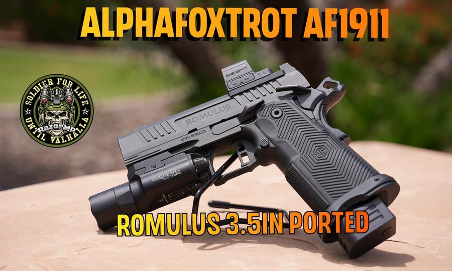 AlphaFoxtrot 3.5in Romulus AF1911 Ported Pistol