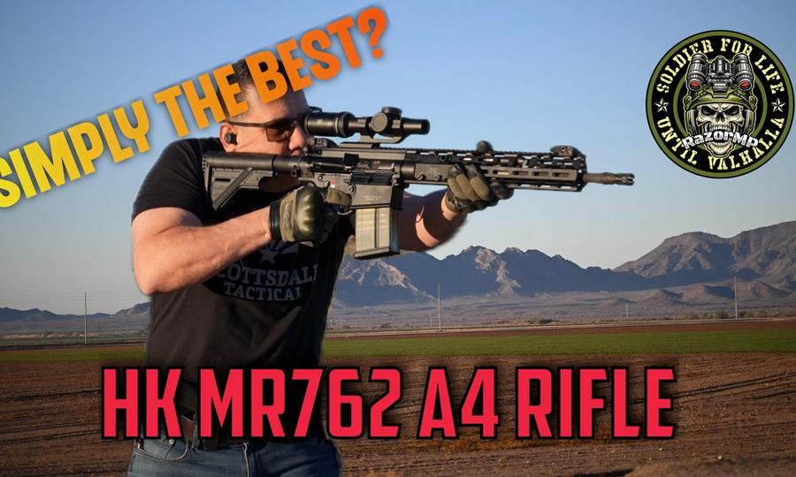 The HK MR762 A4 RIFLE