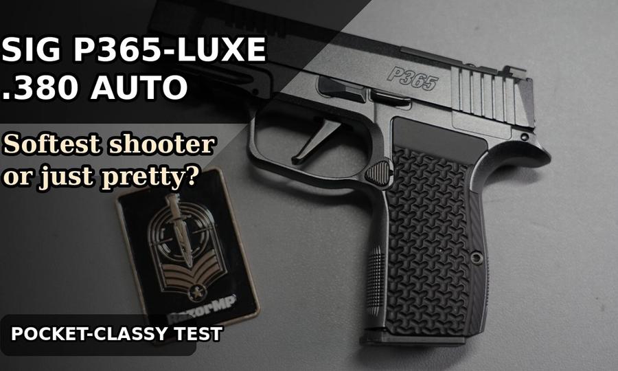 Sig P365-Luxe .380 Pistol