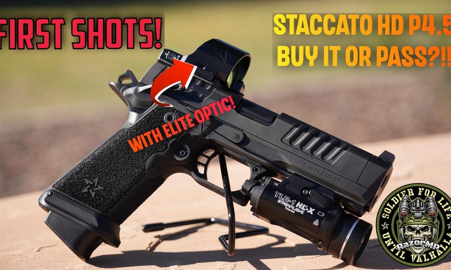 Staccato HD P4.5 with Fusion Elite Competition Red Dot