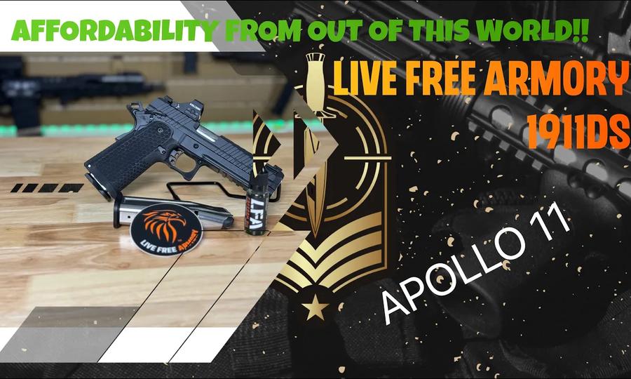 Live Free Armory Apollo 11 Pistol Review