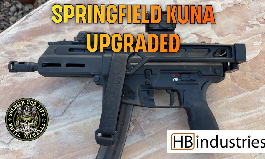 Springfield Kuna 9mm PCC HB Industries Upgraded