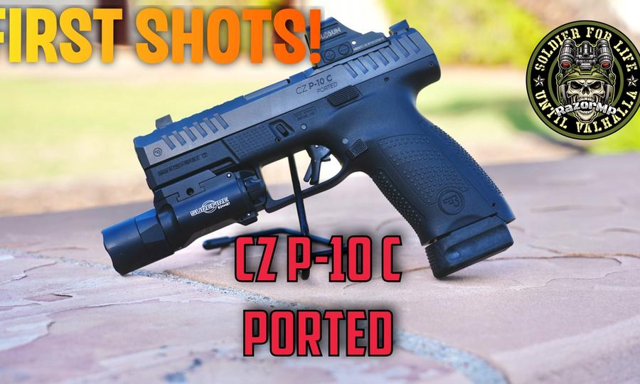 CZ P 10 C Ported - First Shots