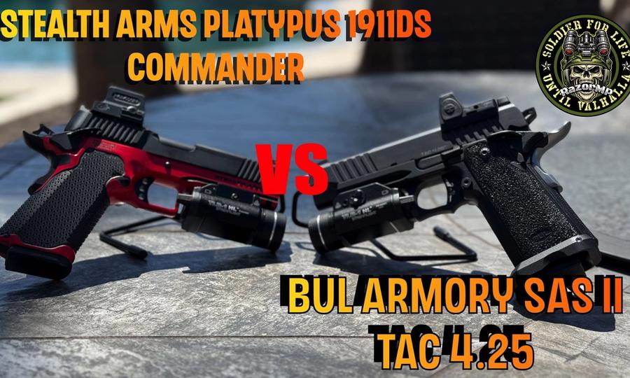 Stealth Arms Platypus vs Bul Armory SAS II Tac 4.25
