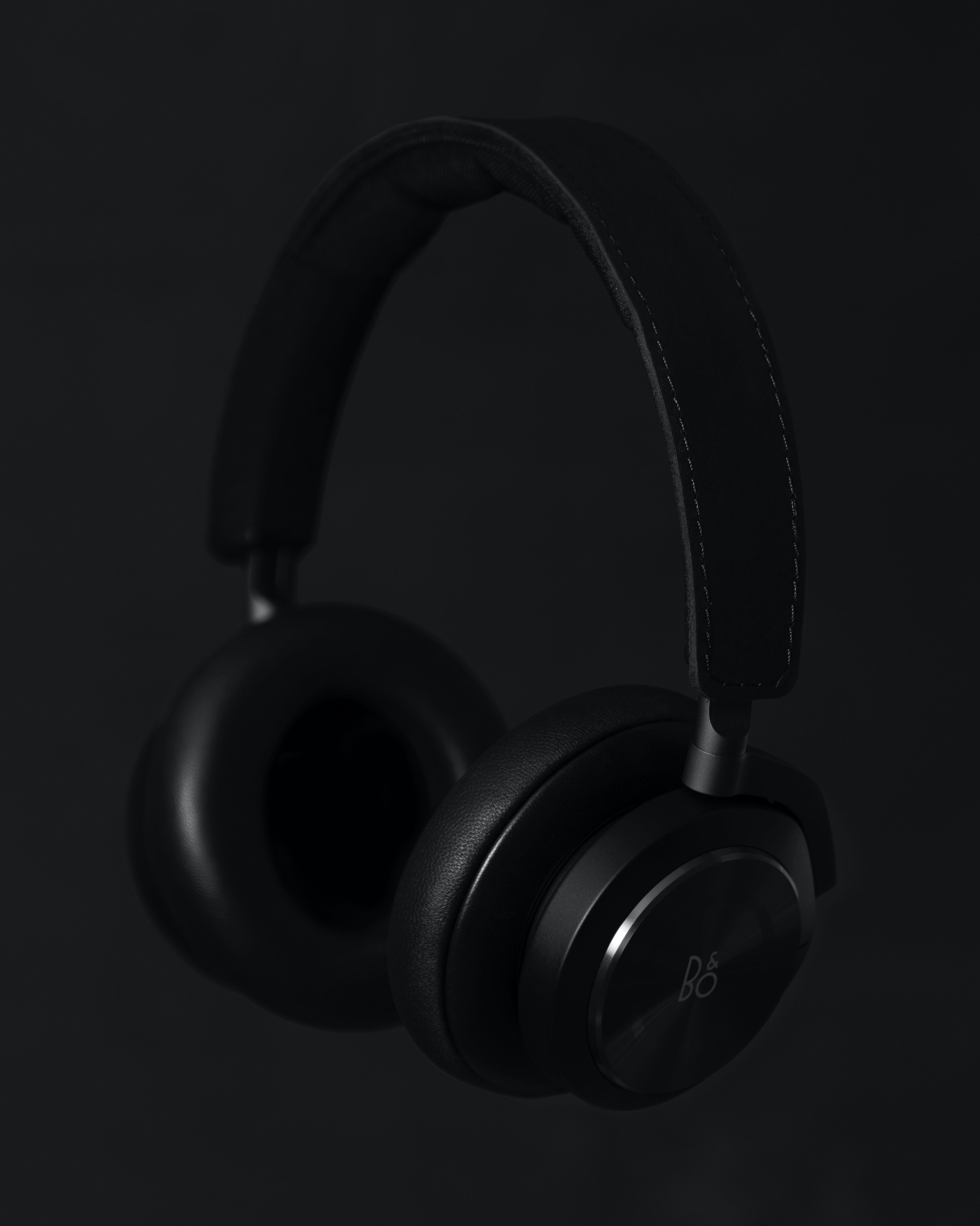 Black headphones