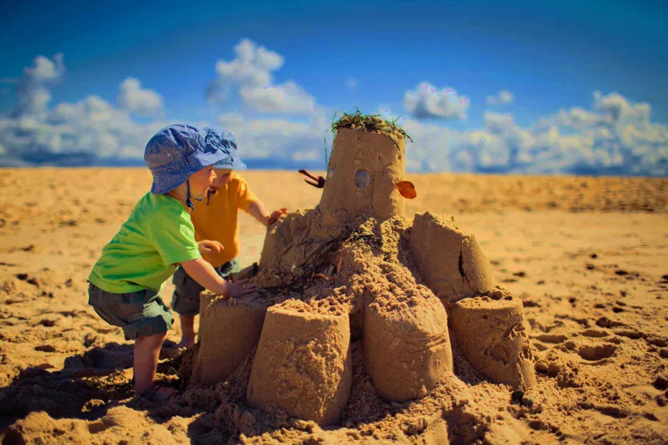 Whangamata Sand castle competition