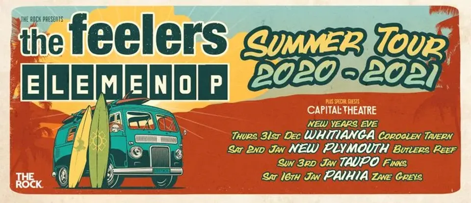 The Feelers & Elemeno P – Summer Tour 2021