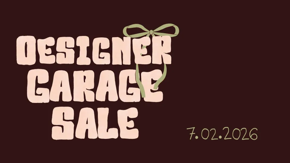 Designer garage Sale