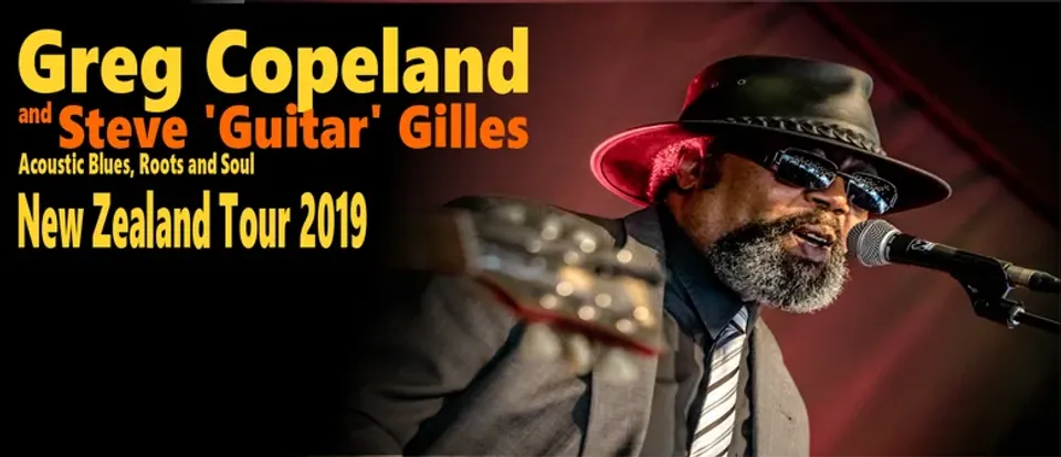Greg Copeland and Steve ‘Guitar’ Gilles acoustic Blues duo