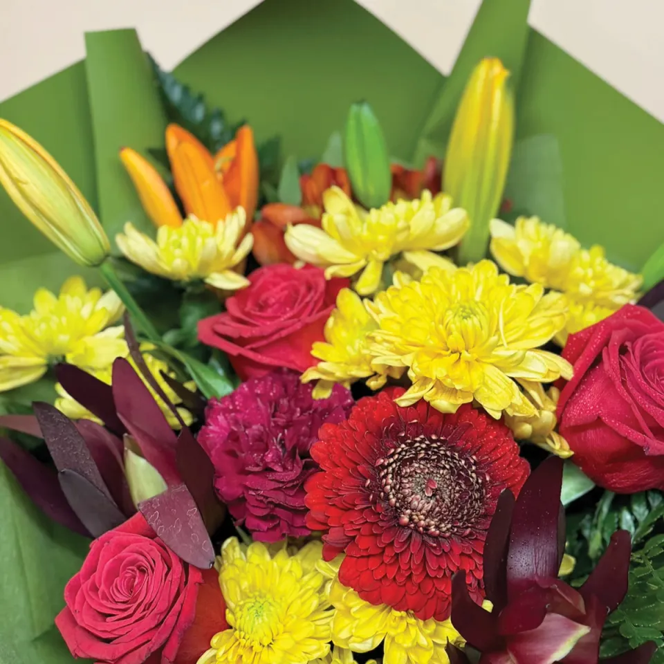 Competition prize bouquet