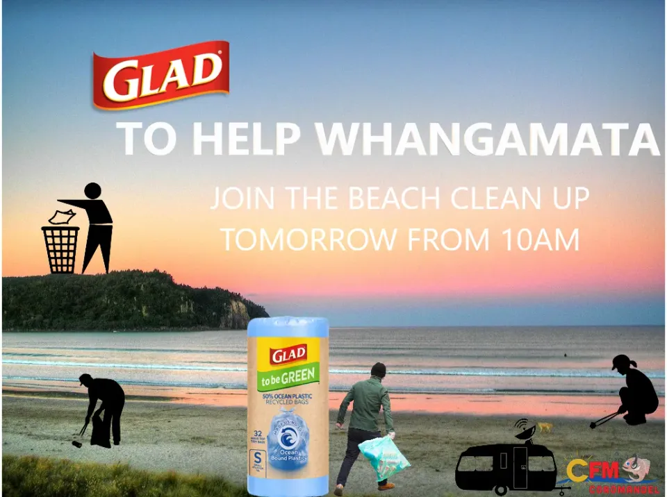 Whangamata Beach clean up