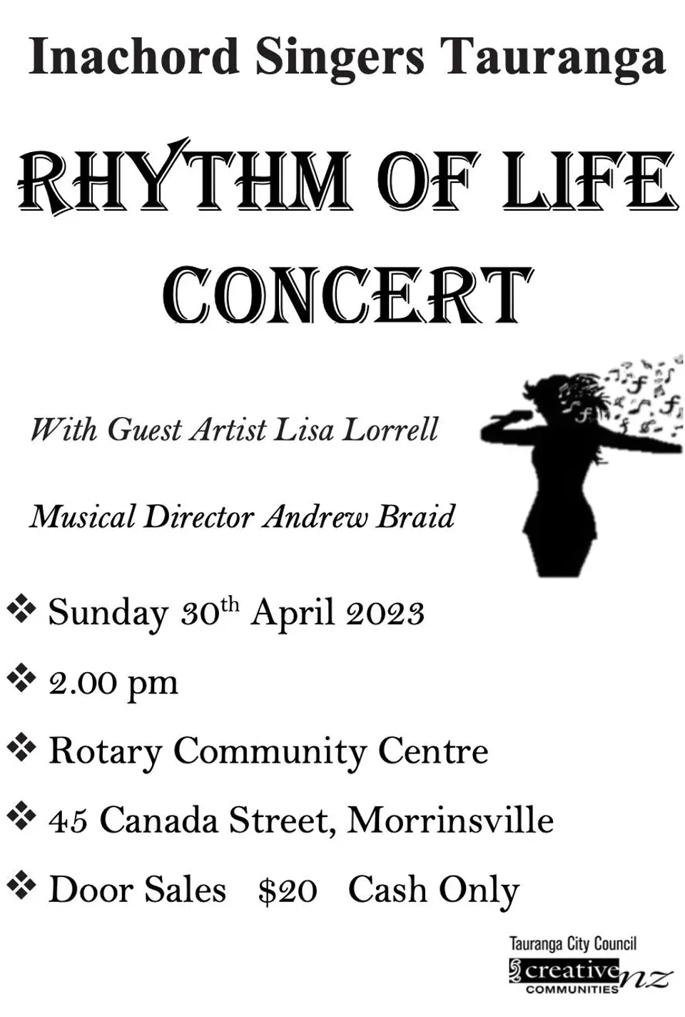 Inachord Singers, Morrinsville