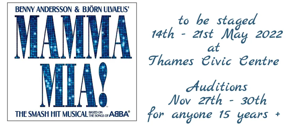 Thames Music & Drama Auditions – Mama Mia