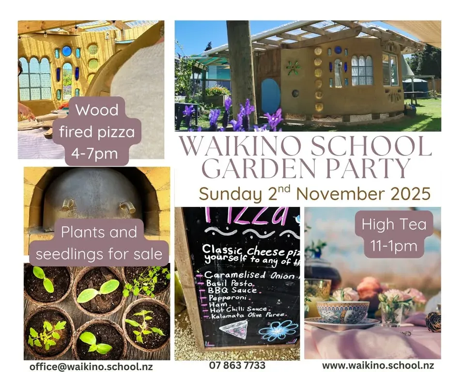 Waikino School Garden Party
