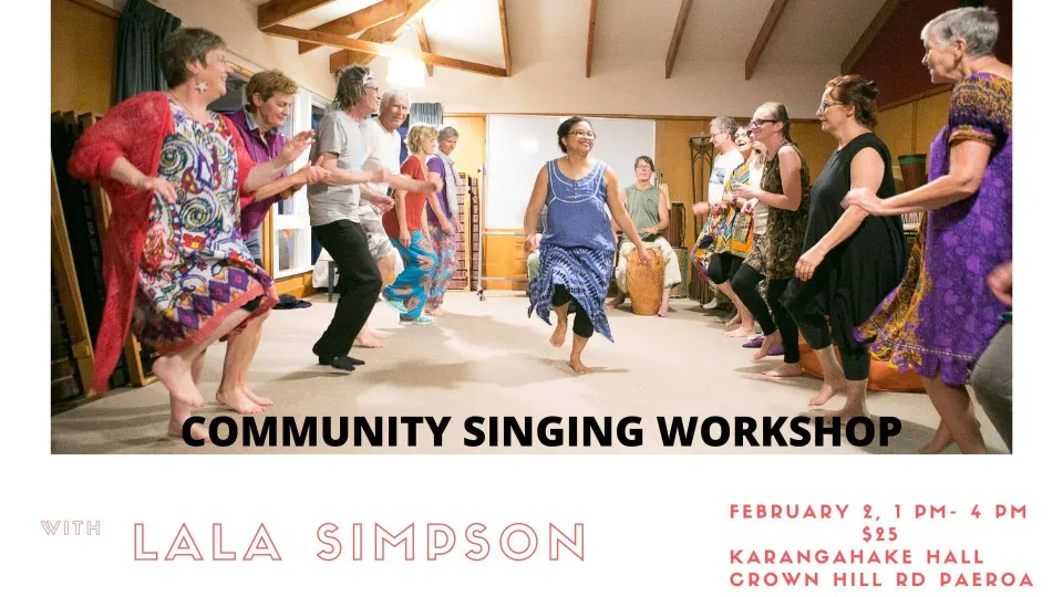 Community Singing for Everyone- Paeroa