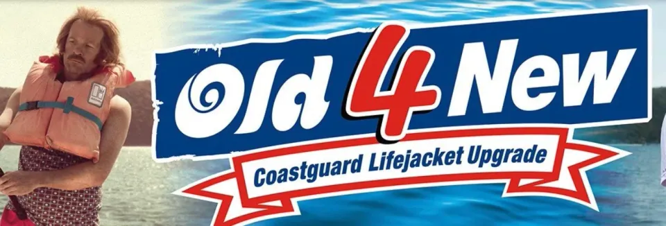 Old4New Coastguard Lifejacket Swap