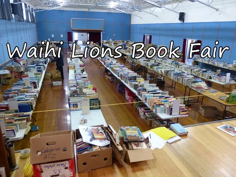 Waihi- Lions Club Book Fair- King’s Birthday Weekend