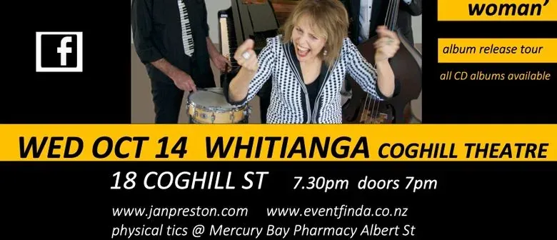 The Piano Boogie Woman Album Release Show – Jan Preston Trio