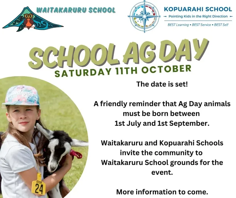 Waitakaruru School Ag Day