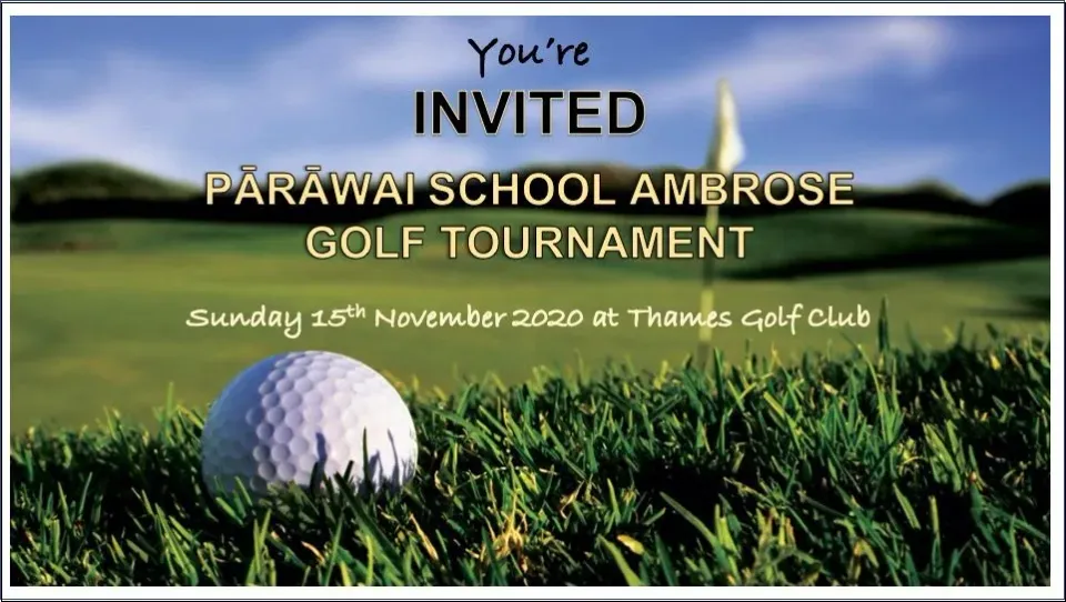 Pārāwai School Ambrose Golf Tournament