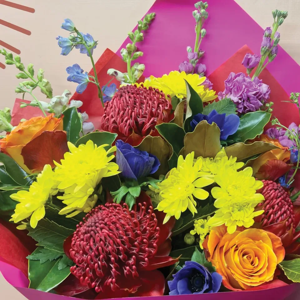 Competition prize bouquet