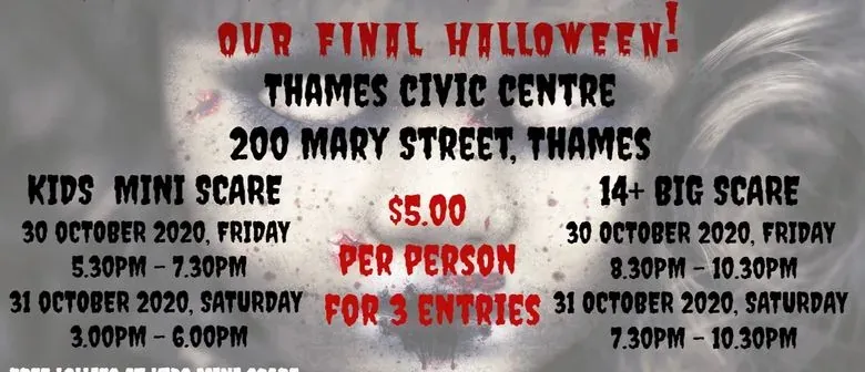 Halloween – Thames Haunted House 2020