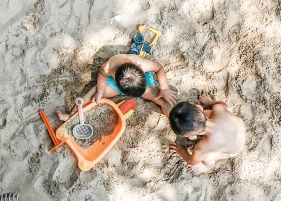 Family Sandcastles Competition