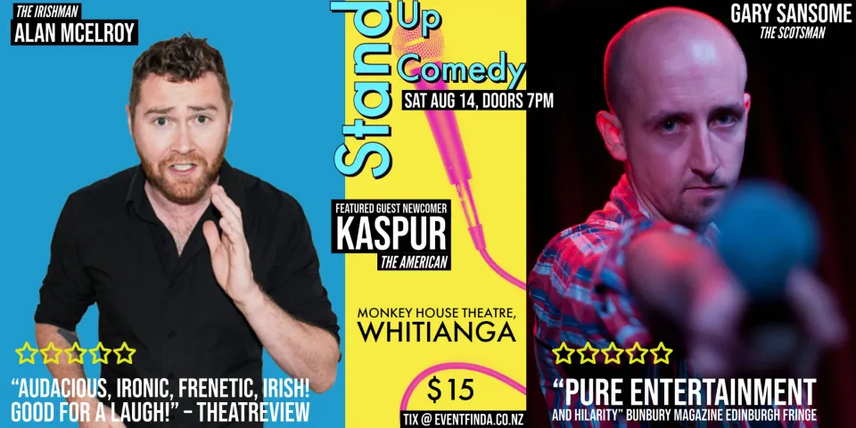 Scotsman, an Irishman & an American: A Stand Up Comedy Show