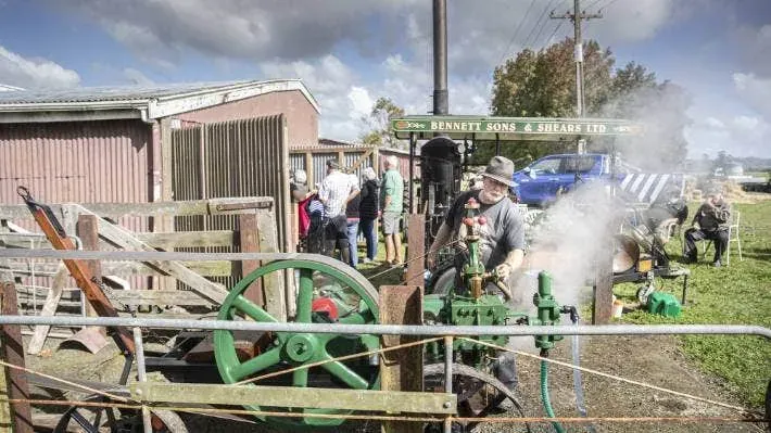 Hauraki Vintage Machinery Flax Mill, Open Day