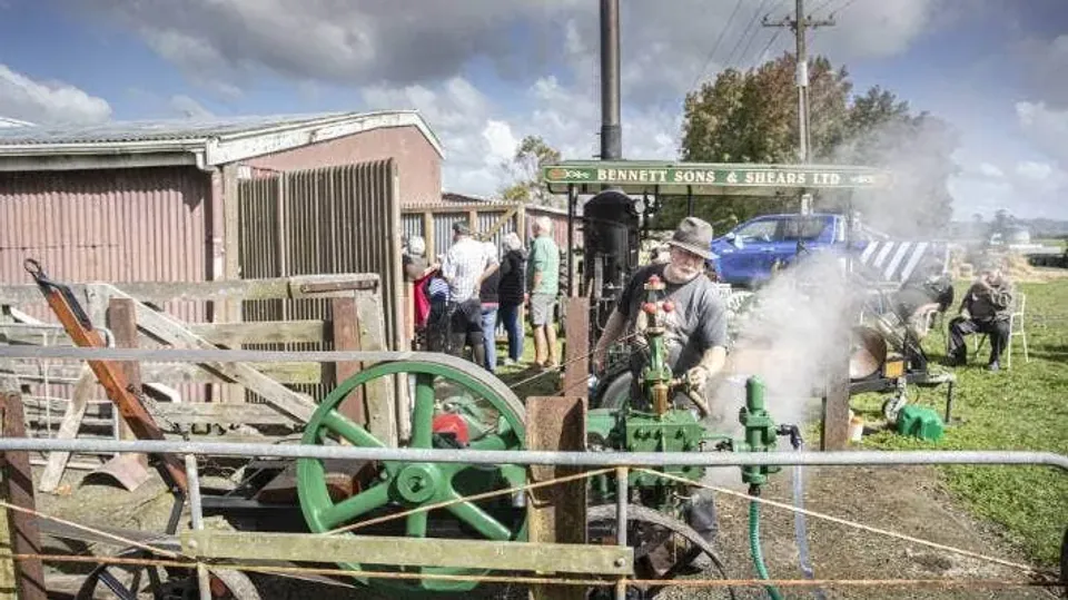 Hauraki Vintage Machinery Flax Mill, Open Day
