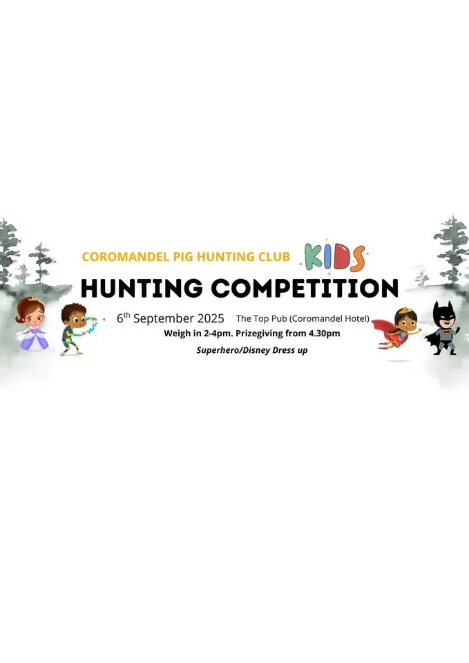 coromandel kids hunting comp