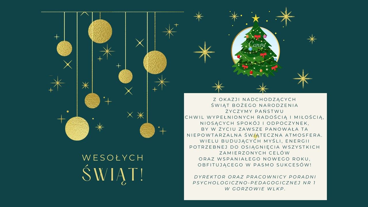 Życzenia wesołych świąt