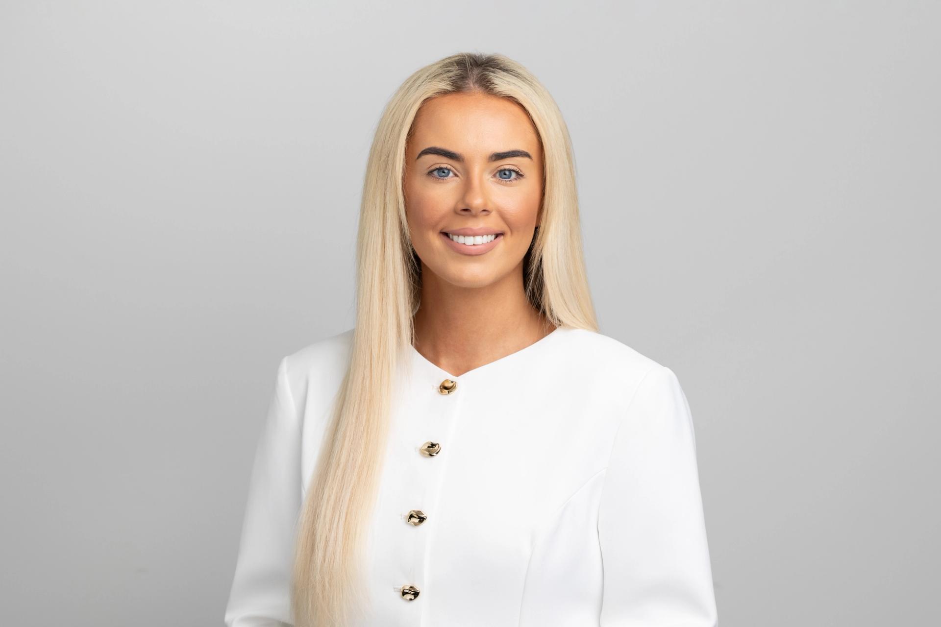 Headshot photo of Claire King