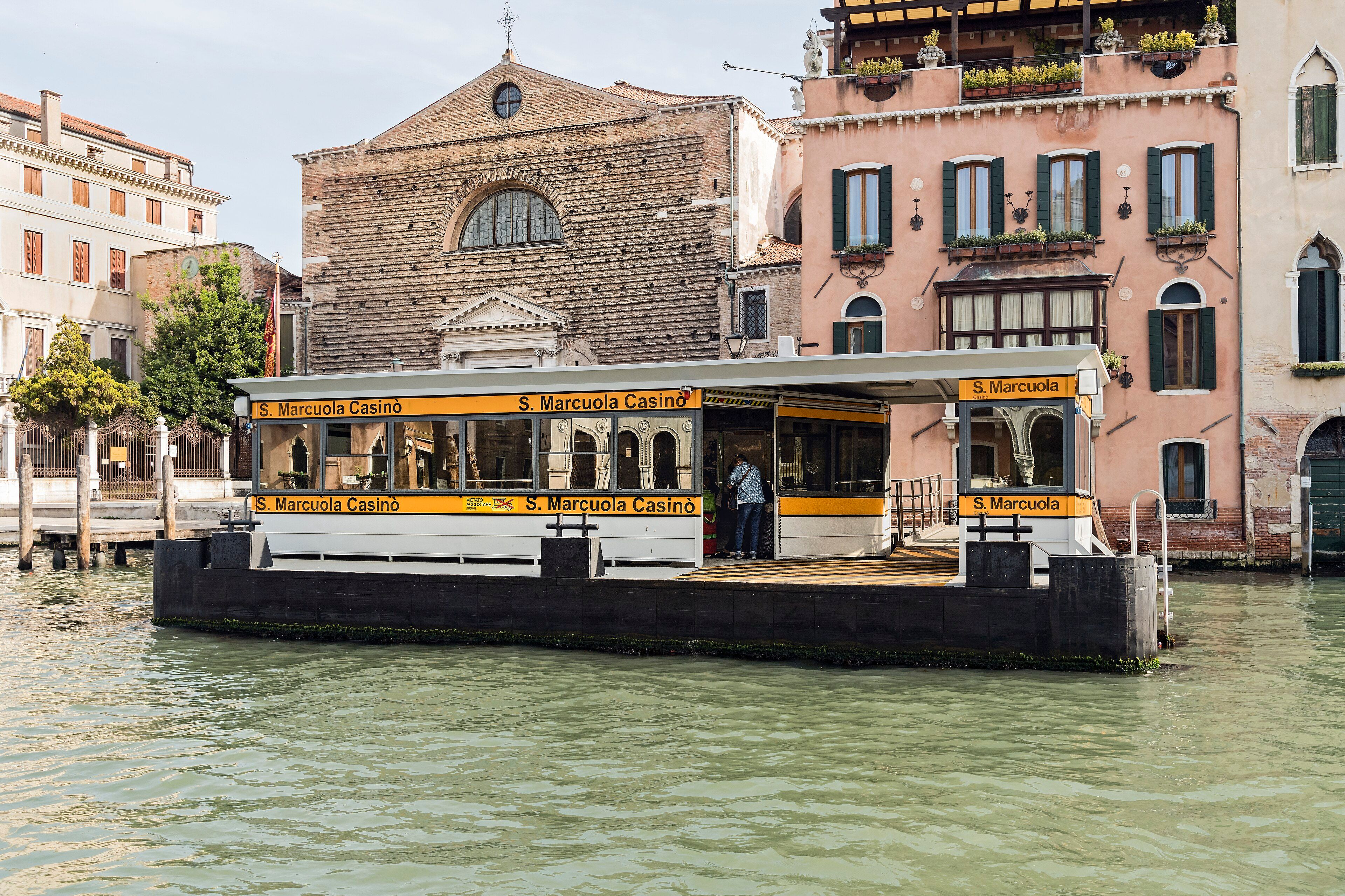 Gran Canal de Venecia al atardecer