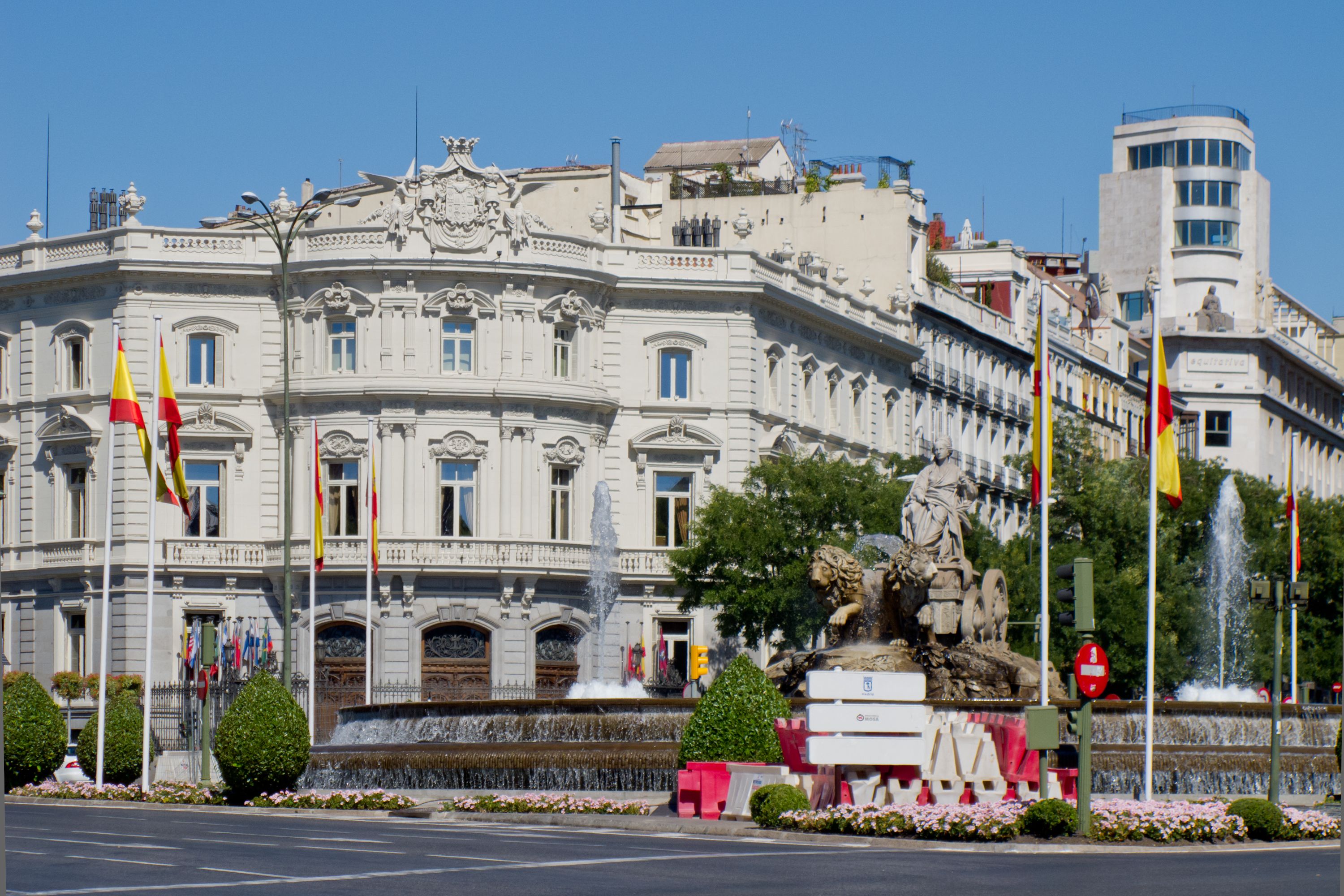 Fuente y Palacio de Cibeles