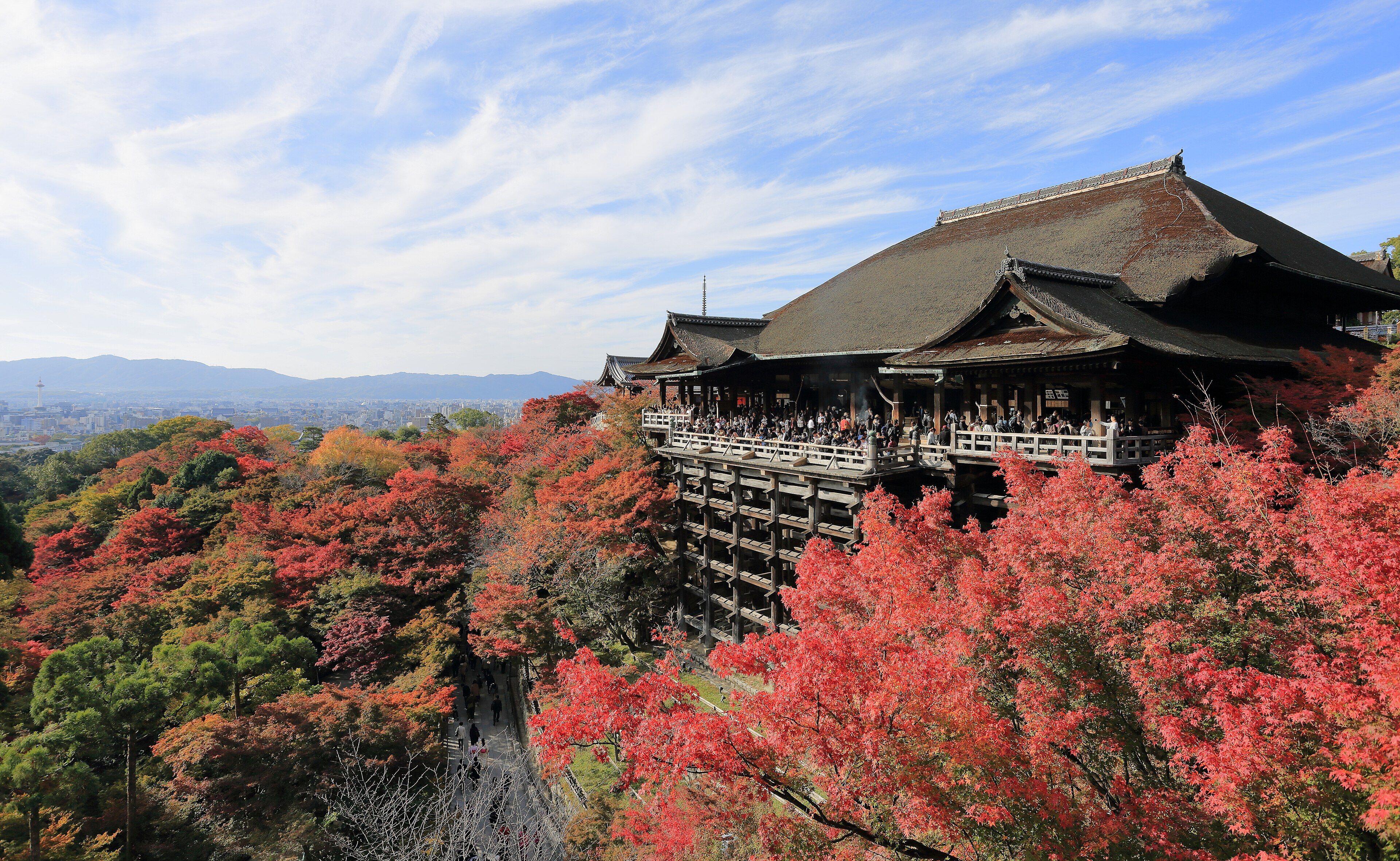 Templo Kiyomizudera en Kioto