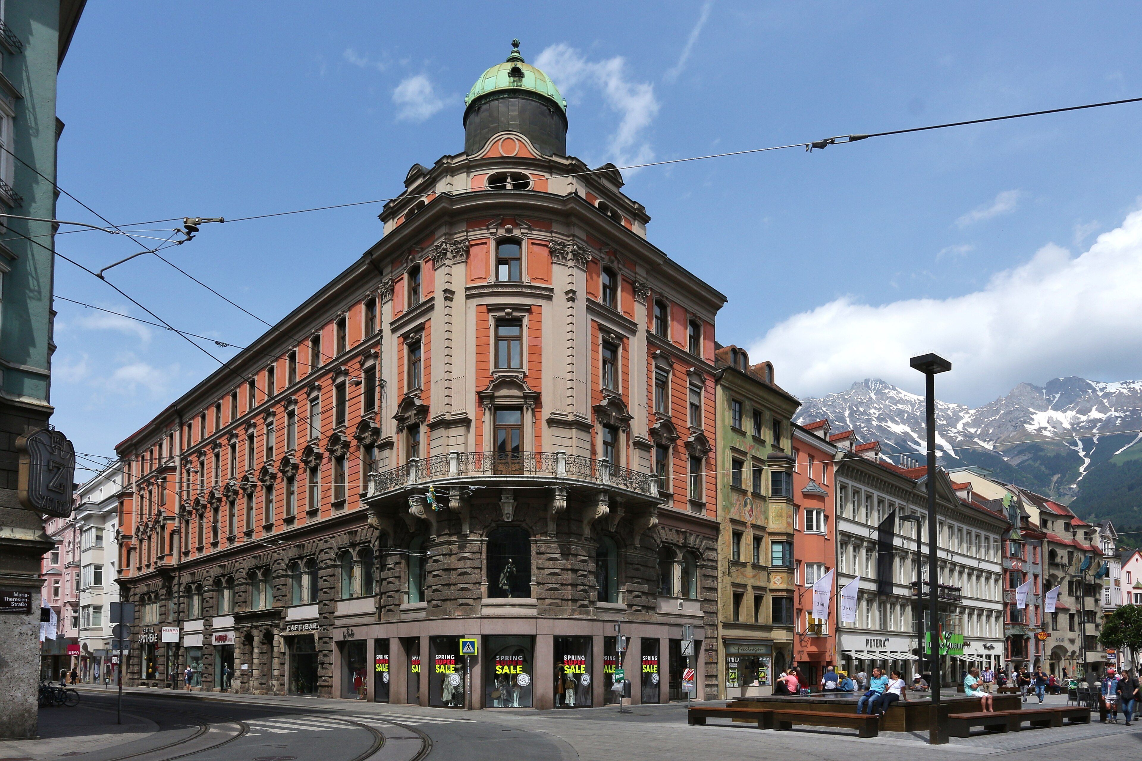 Calle Maria-Theresien en Innsbruck