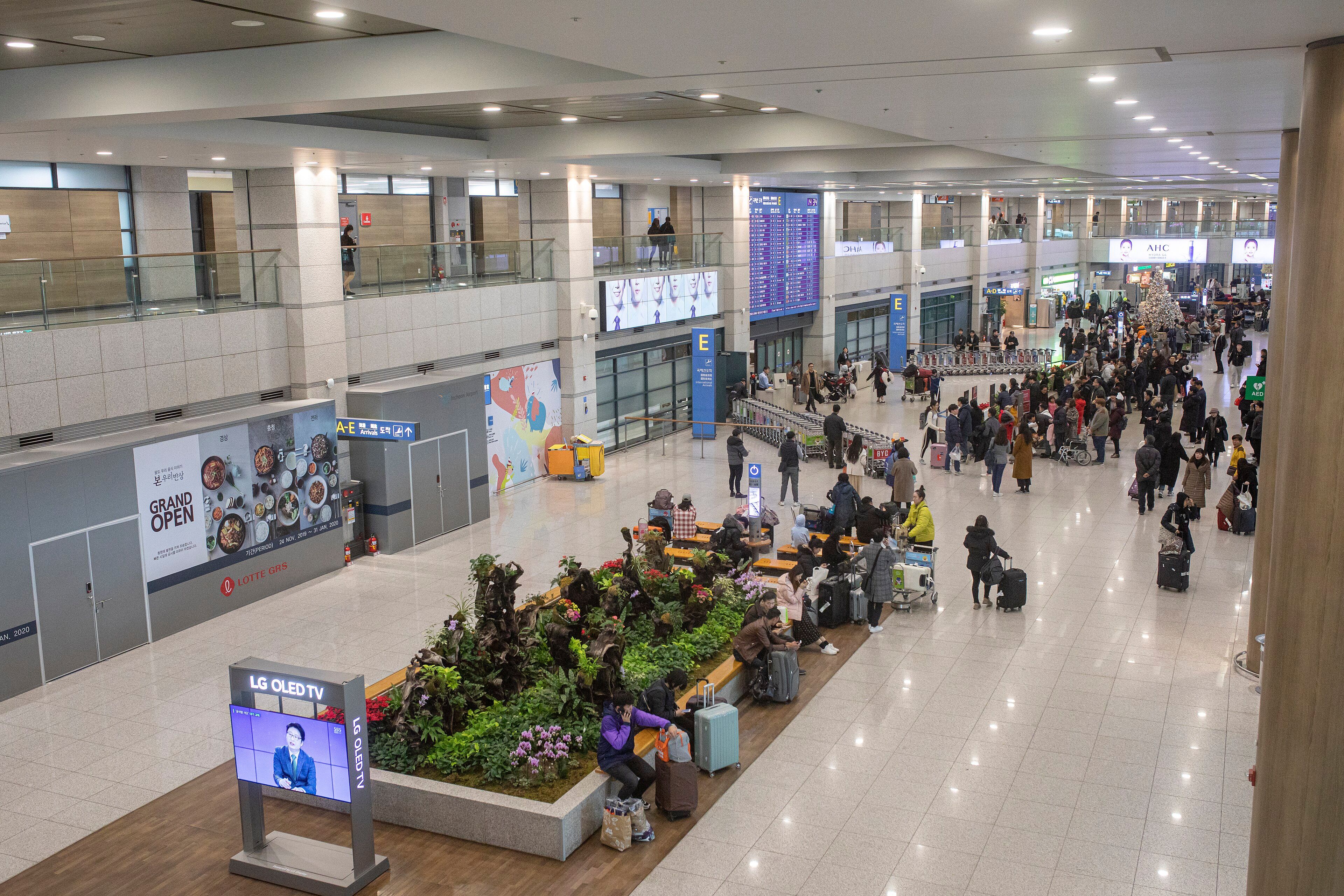 Terminal del aeropuerto de Incheon