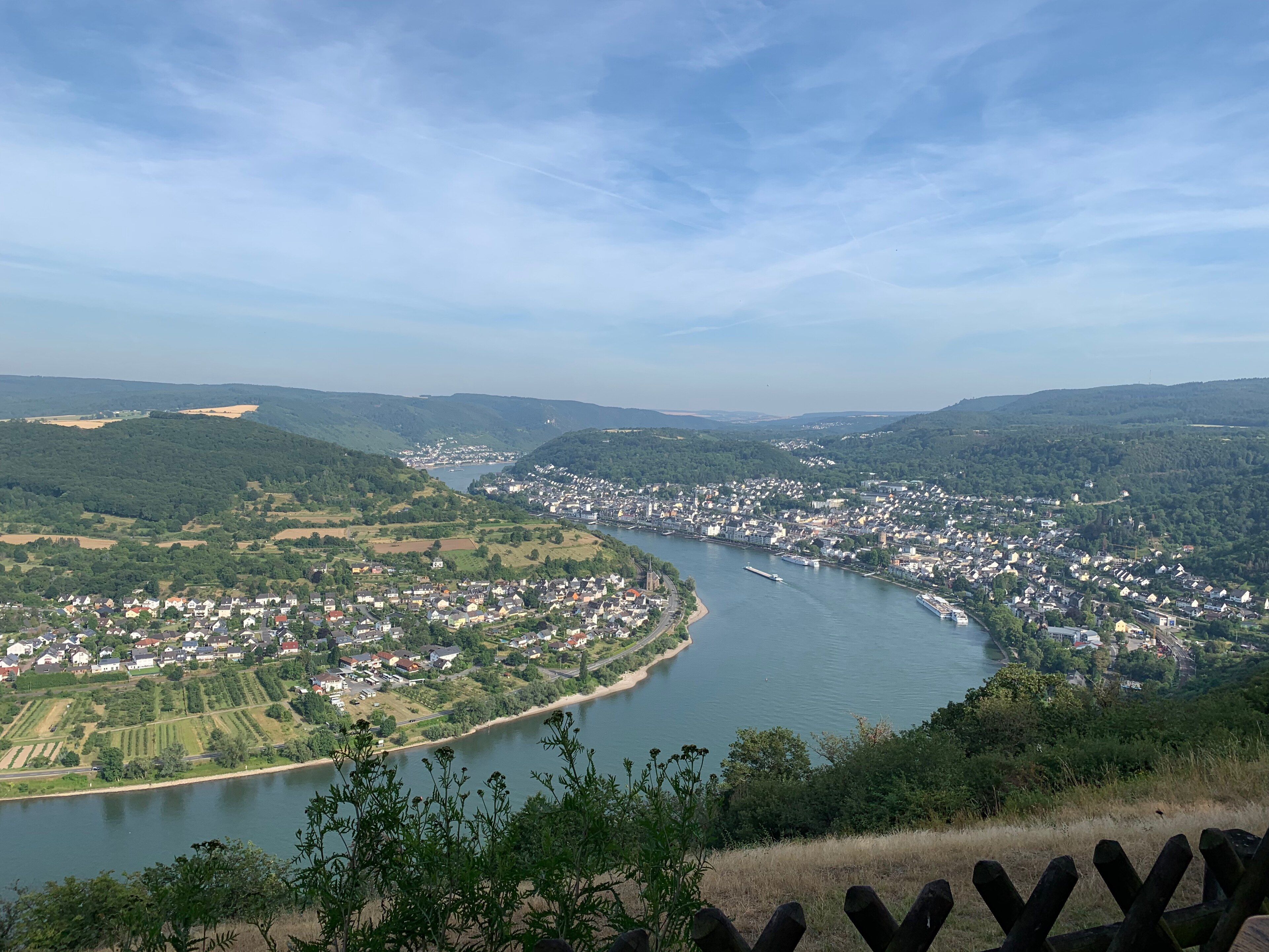 Curva del Rin en Boppard