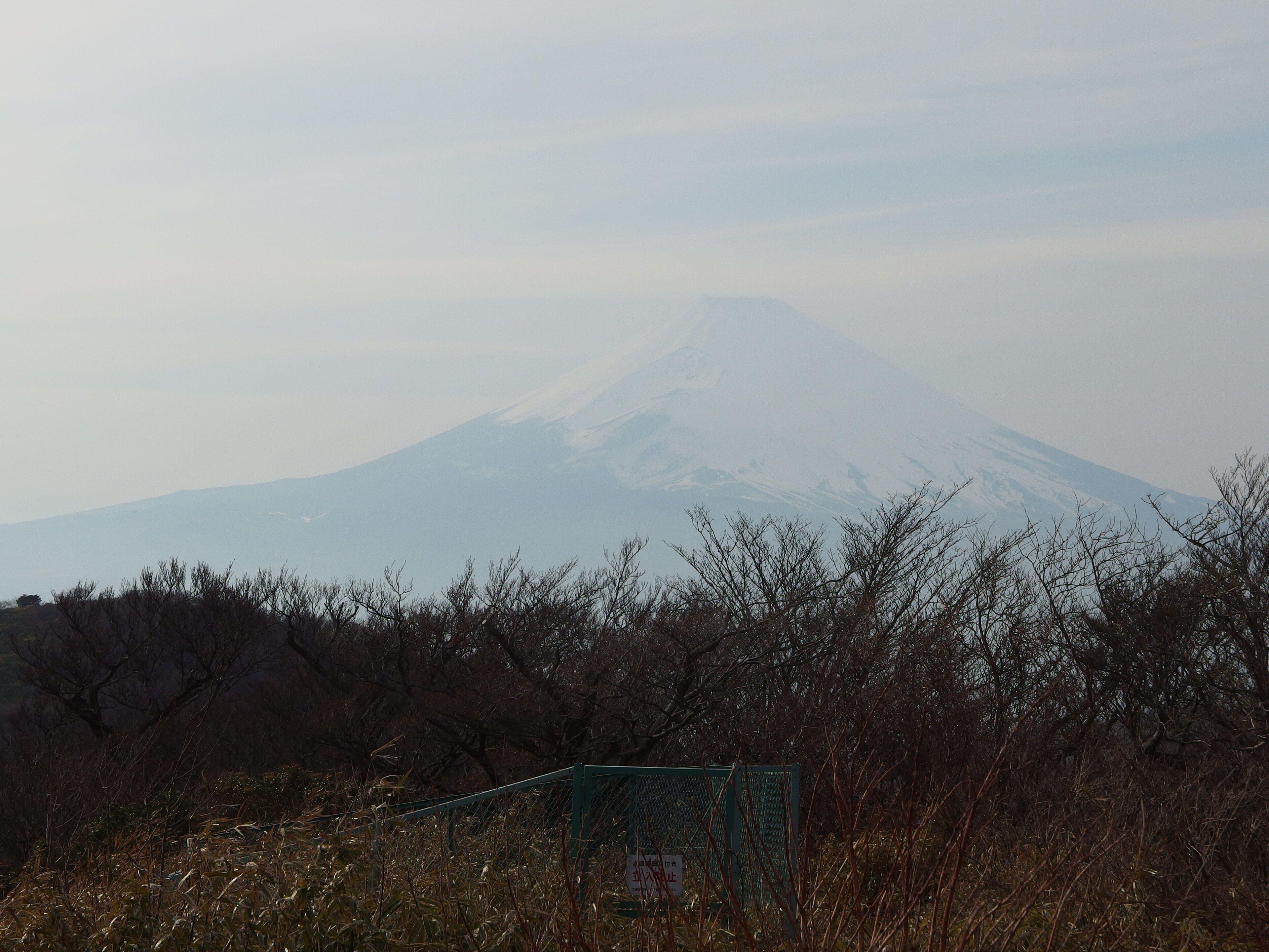 Vista del monte Fuji desde Hakone