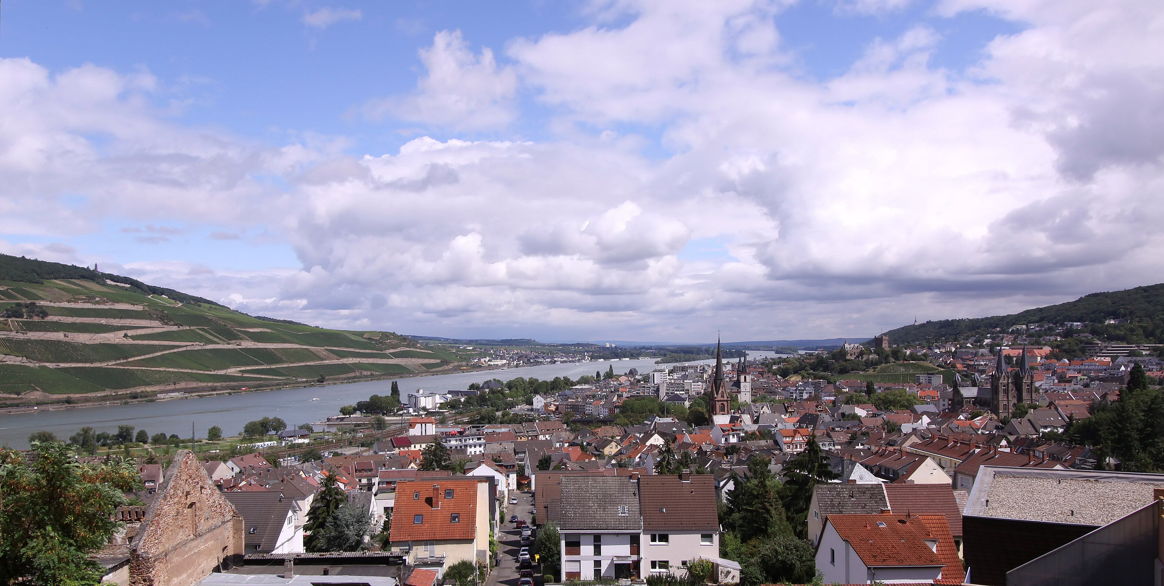 Bingen junto al río Rin