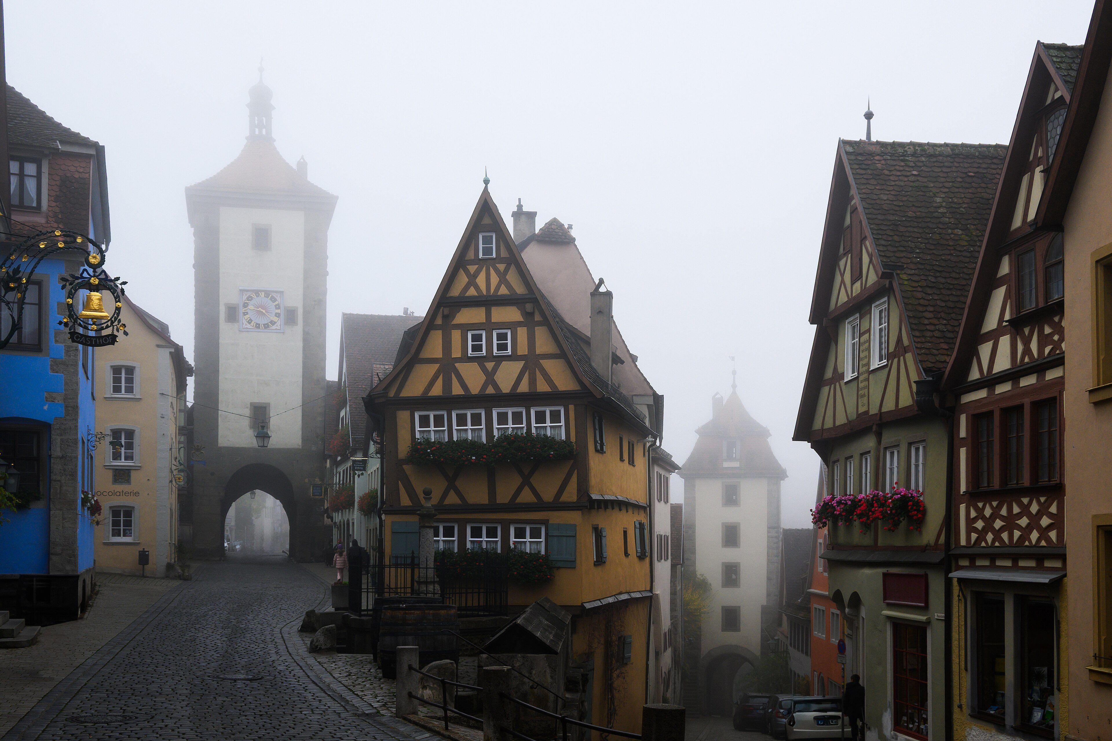 Plönlein en Rothenburg ob der Tauber