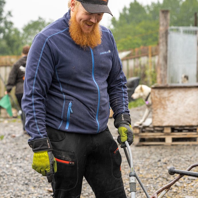 Kyrre Johan Andersson Nordnæs-Enerhaug på Fururabben Husky.