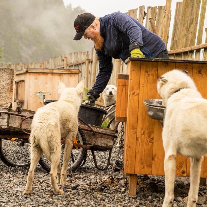 Kyrre Johan Andersson Nordnæs-Enerhaug på Fururabben Husky.