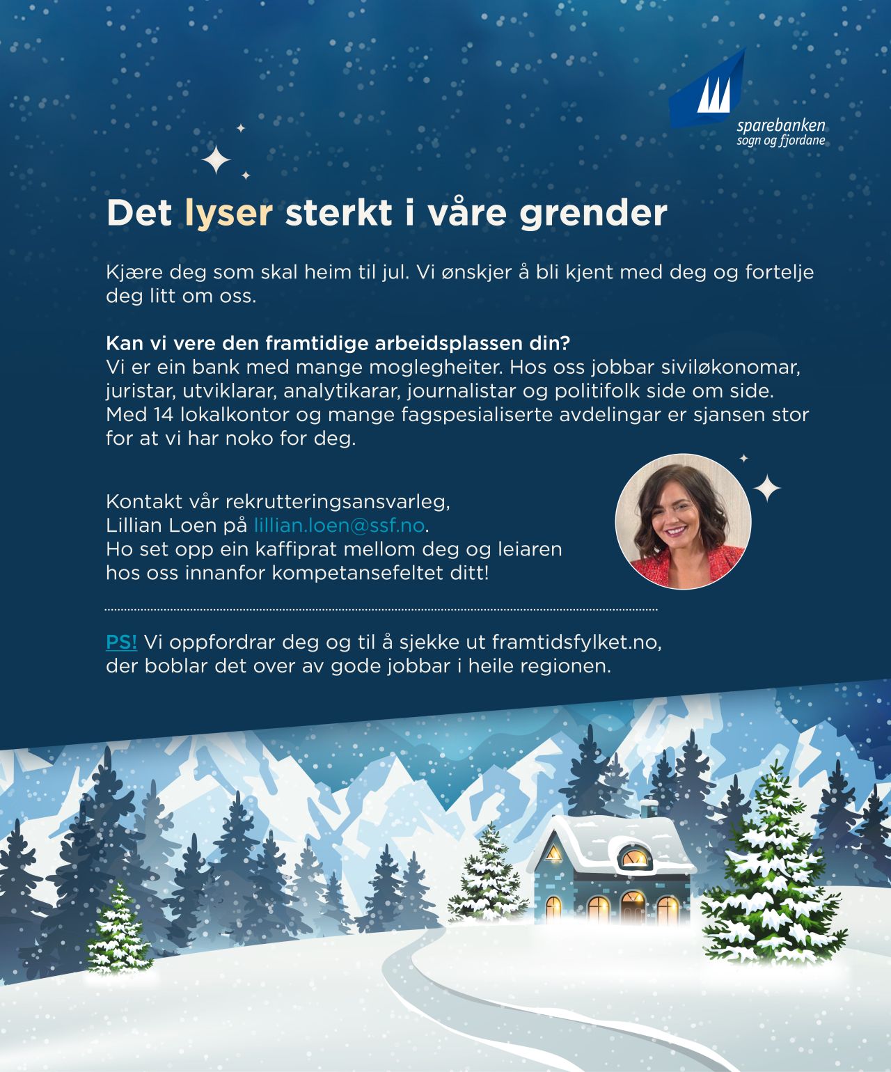 Sparebanken heim til jull