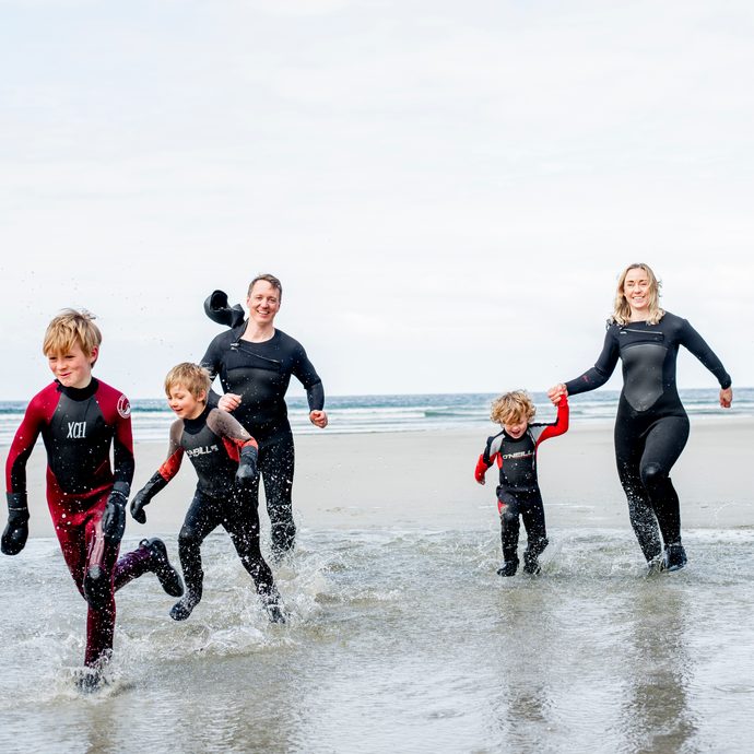 Familie Hoddevika surf