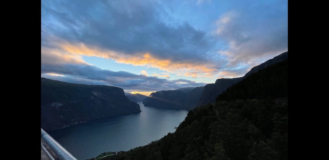 utsikt Aurland