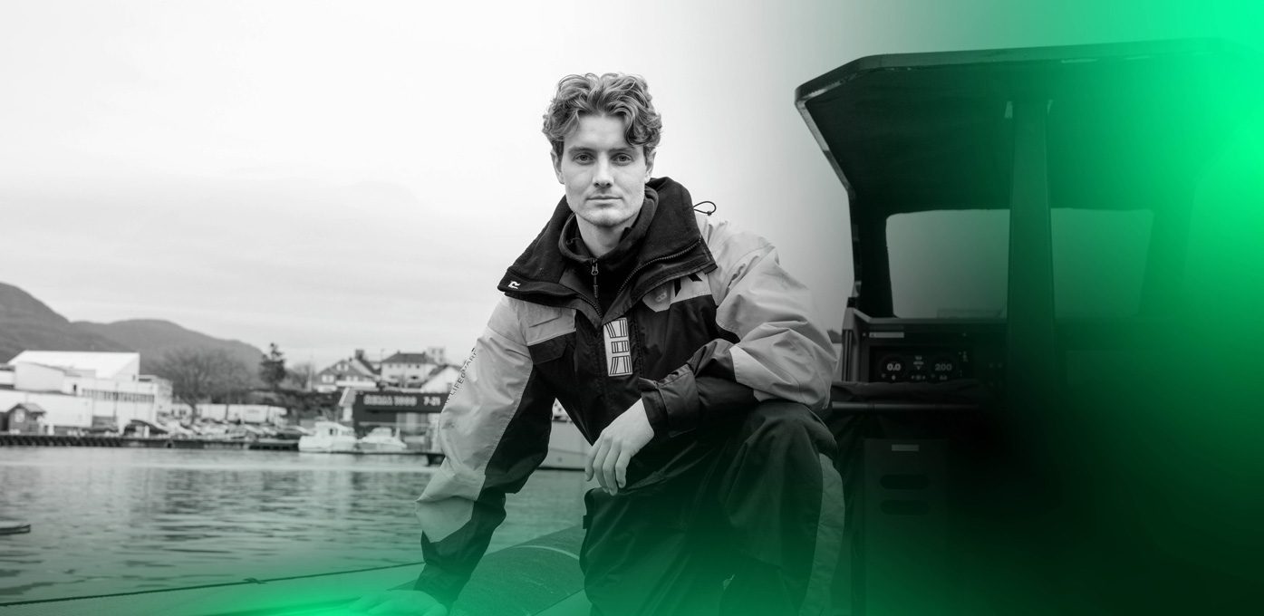 Harald er trainee i Evoy